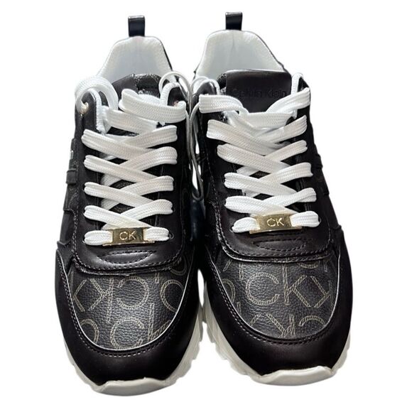 Calvin Klein Carlla athletic running shoes brown size 8 NWOT - Picture 3 of 13